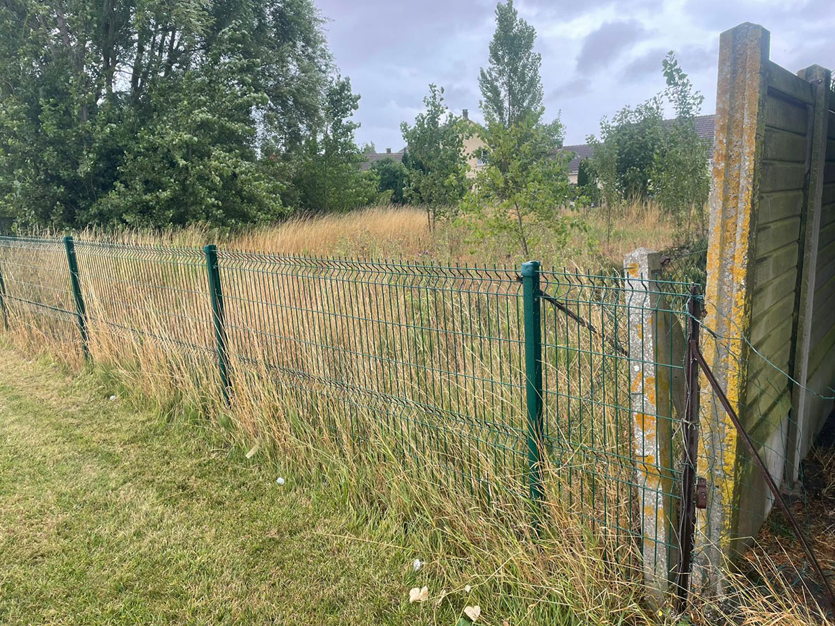 pose de grillage souple, Bonningues